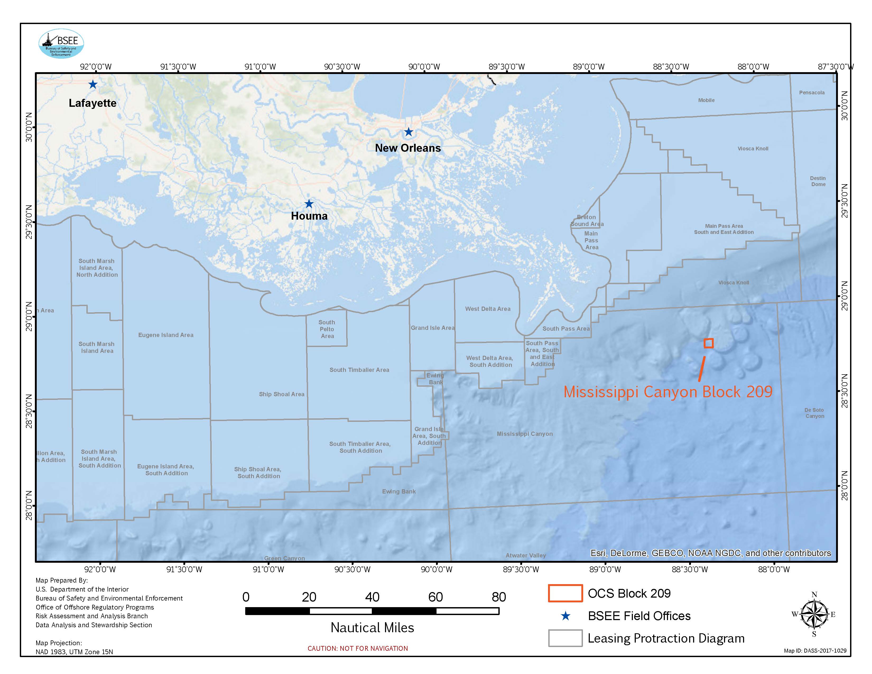 a map of the Gulf of Mexico shows the location of the oil spill 