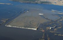Aerial photo of the Bailey Waste site. (NOAA Fisheries)