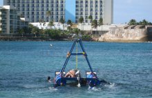 Though challenging to place the reef modules on site, the underwater trails provide the public with an incredible opportunity to learn about coral reefs and restoration.